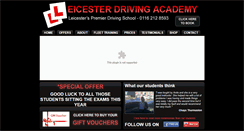 Desktop Screenshot of leicesterdrivingacademy.co.uk